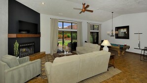 Ferienhaus, 3 Schlafzimmer | Wohnzimmer