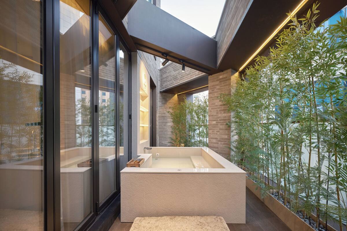 Private Terrace Spa Room - Private floor | 専用スパ浴槽