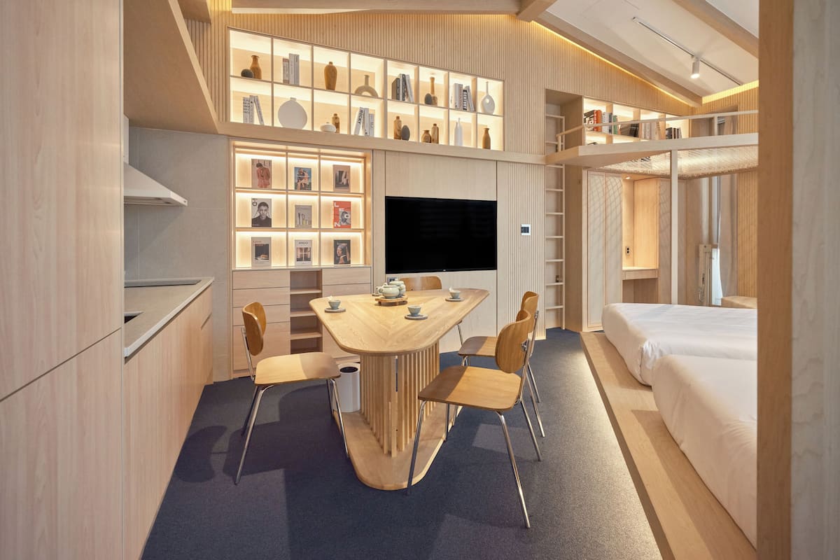 Premium Spa Room - Private floor | Cortinas opacas, tabla de planchar con plancha, wifi gratis