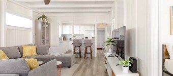 Cozy beach house just one house off from beach and boardwalk