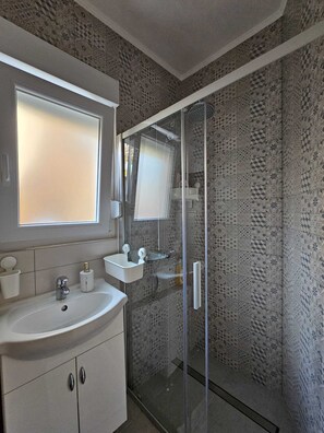 Dusche, Handtücher