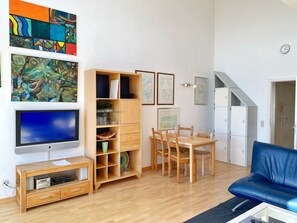 TV, DVD player - Sassnitz - Haus Victoria B 17, Meeresrauschen - Haus Victoria - Ferienappartement B 17 (Sassnitz)