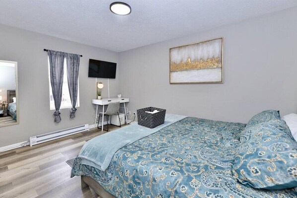 1 bedroom, desk, iron/ironing board, free WiFi