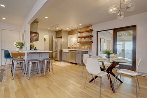 Dining - Modern Denver Getaway: Hot Tub, Fire Pit, King Bed (Denver)