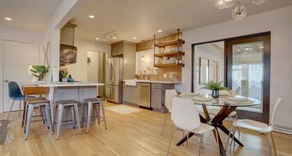 Modern Denver Getaway: Hot Tub, Fire Pit, King Bed