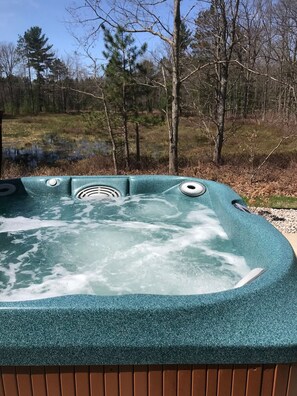 Outdoor spa tub - Grand Traverse Therapy-Hot Tub/PoolTable/AC (Traverse City)