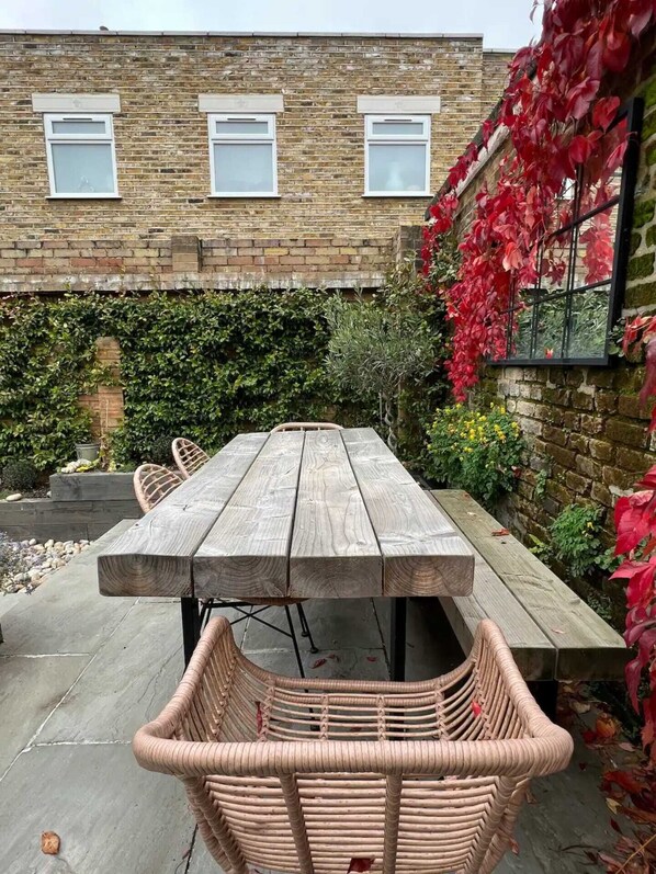 基础独立别墅, 多张床 | 室外用餐