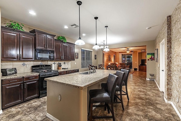 Maison, 3 chambres | Cuisine privée