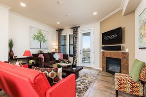 Appart'hôtel, 2 chambres | Salle de séjour