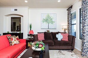 公寓客房, 2 間臥室 | 客廳