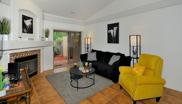 Maison en rangée, 2 chambres | Salle de séjour