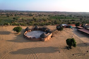 Aerial view - Camp Thar Osian (Jodhpur)