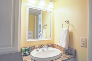 Hair dryer, soap, shampoo, toilet paper - See, Feel & Hear the Ocean Waves & Beach Club Pools from this Corner Villa w/ Screened Balcony (Seabrook Island)