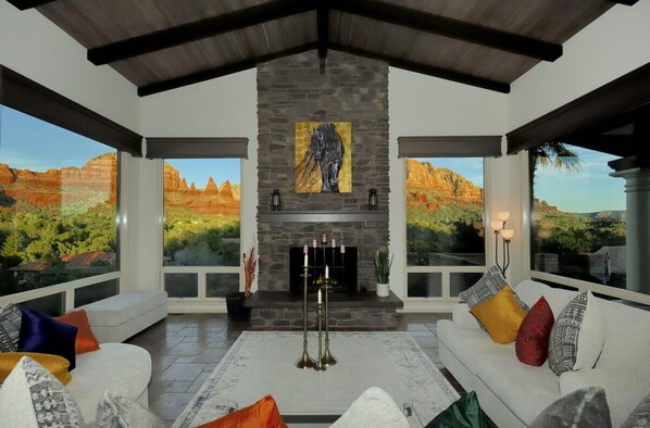 House, 4 Bedrooms | Living room - Cougar Chateau by Casago (Sedona)