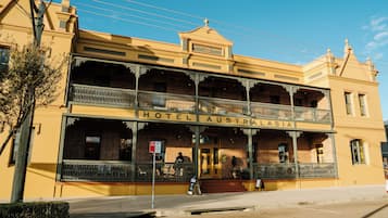 Majoituspaikan julkisivu