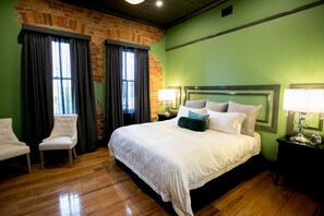 Phòng phong cách cổ điển, 1 giường cỡ king, quang cảnh núi (Pike) | Bộ trải giường bằng vải cotton Ai Cập, bộ đồ giường cao cấp 