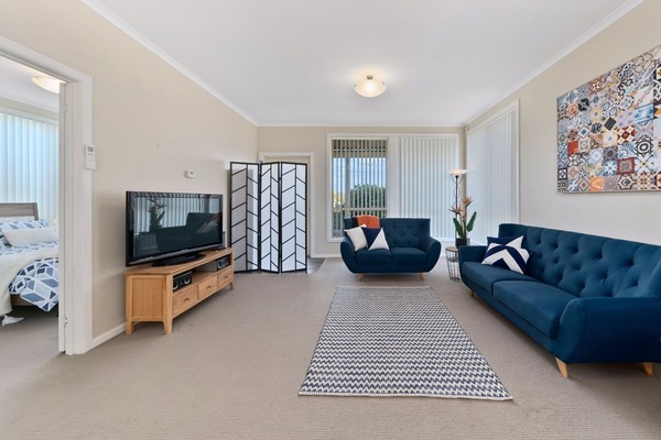 Open plan living - new floor coverings  since this photo