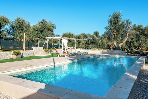 Seasonal outdoor pool