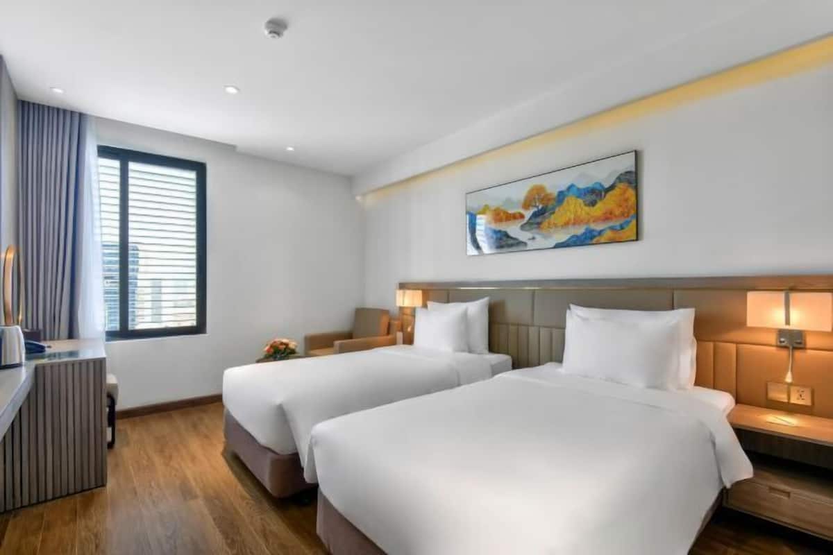 1 slaapkamer, hypoallergeen beddengoed, een minibar