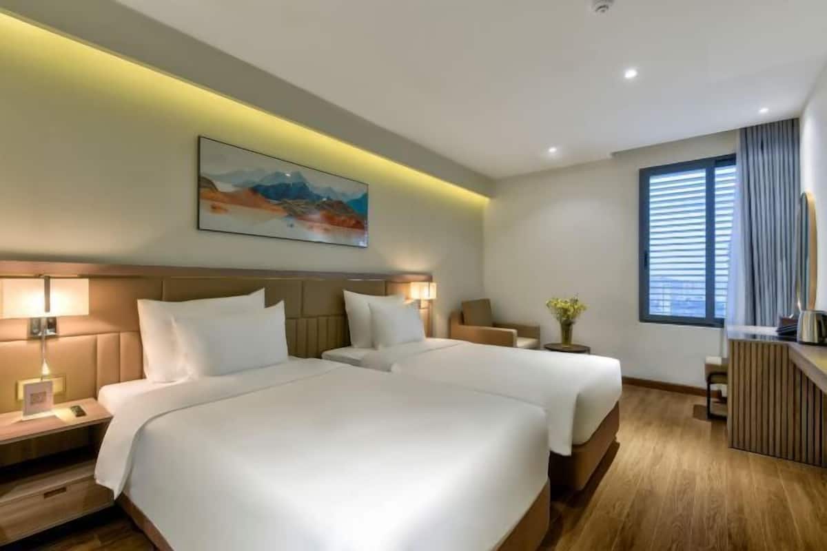 1 slaapkamer, hypoallergeen beddengoed, een minibar