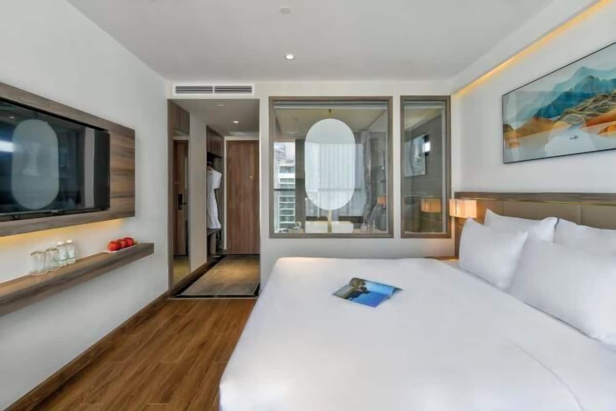 1 Schlafzimmer, Allergikerbettwaren, Minibar, Zimmersafe