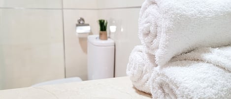 Shower, jetted tub, bidet