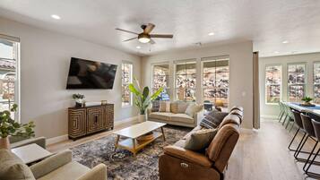 House, Multiple Beds | Living room