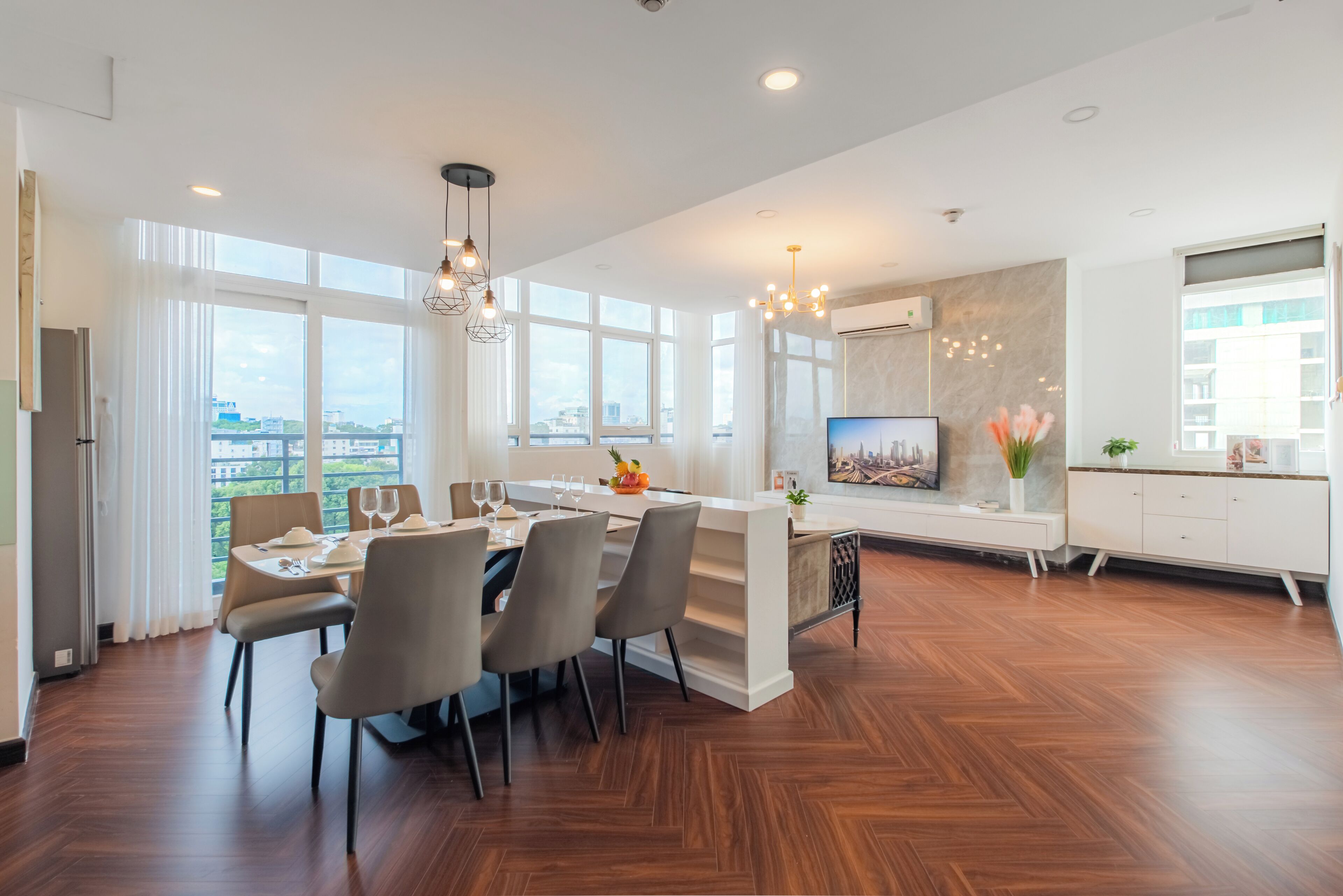 Appartement | Woonruimte | Een televisie