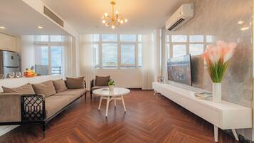 Appartement | Woonruimte | Een televisie