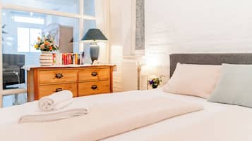 1 Schlafzimmer, Bügeleisen/Bügelbrett, Reisekinderbett, kostenloses WLAN