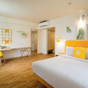 Quarto standard | Frigobar, cofres nos quartos, escrivaninha