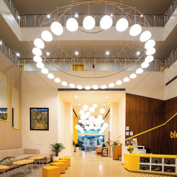 Sala de estar en el lobby