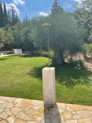 Overnattingsstedets uteområder