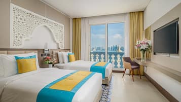 Twin Room | Premium bedding, down duvets, memory-foam beds, in-room safe