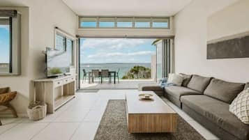 TV, fireplace, DVD player, stereo