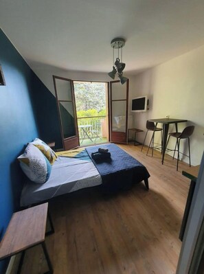 1 chambre, fer et planche à repasser, Wi-Fi, draps fournis