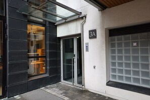 Entrada de la propiedad