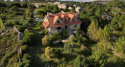 Country house with sea views