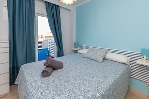 2 多间卧室、熨斗/熨衣板、WiFi、床单