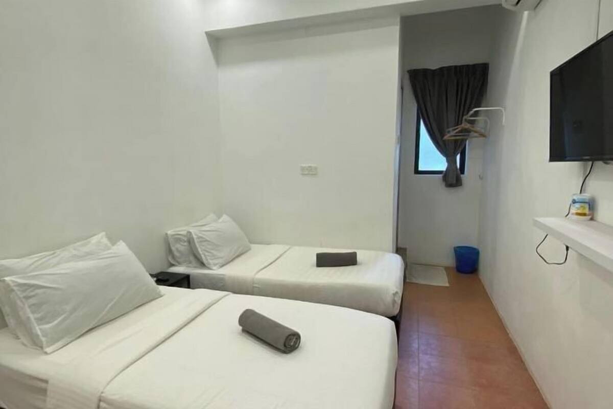 Blackout drapes, iron/ironing board, free WiFi, bed sheets