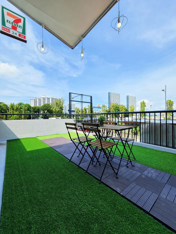 디럭스 쿼드룸 | 발코니