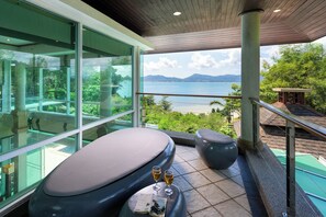 Property grounds - Glasshouse Phuket | 6B villa | Short walk to 2 beaches | Sea view | Accessible (Vichit, Muang)