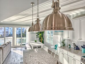 Dining - Luxury Home|Elevator|Kids Room|FREEHeatedPool|3D Theater|3 Blocks to Beach|Putting Green (Hilton Head Island)