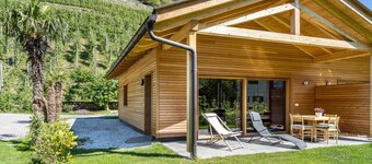 Pixnerhof Chalet Natyra avec terrasse, jardin et Wi-Fi
