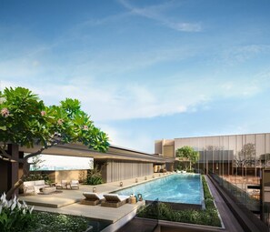Außenpool, Infinity-Pool
