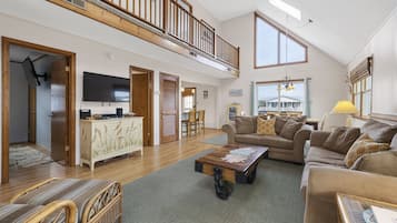 Smart TV, DVD player, books