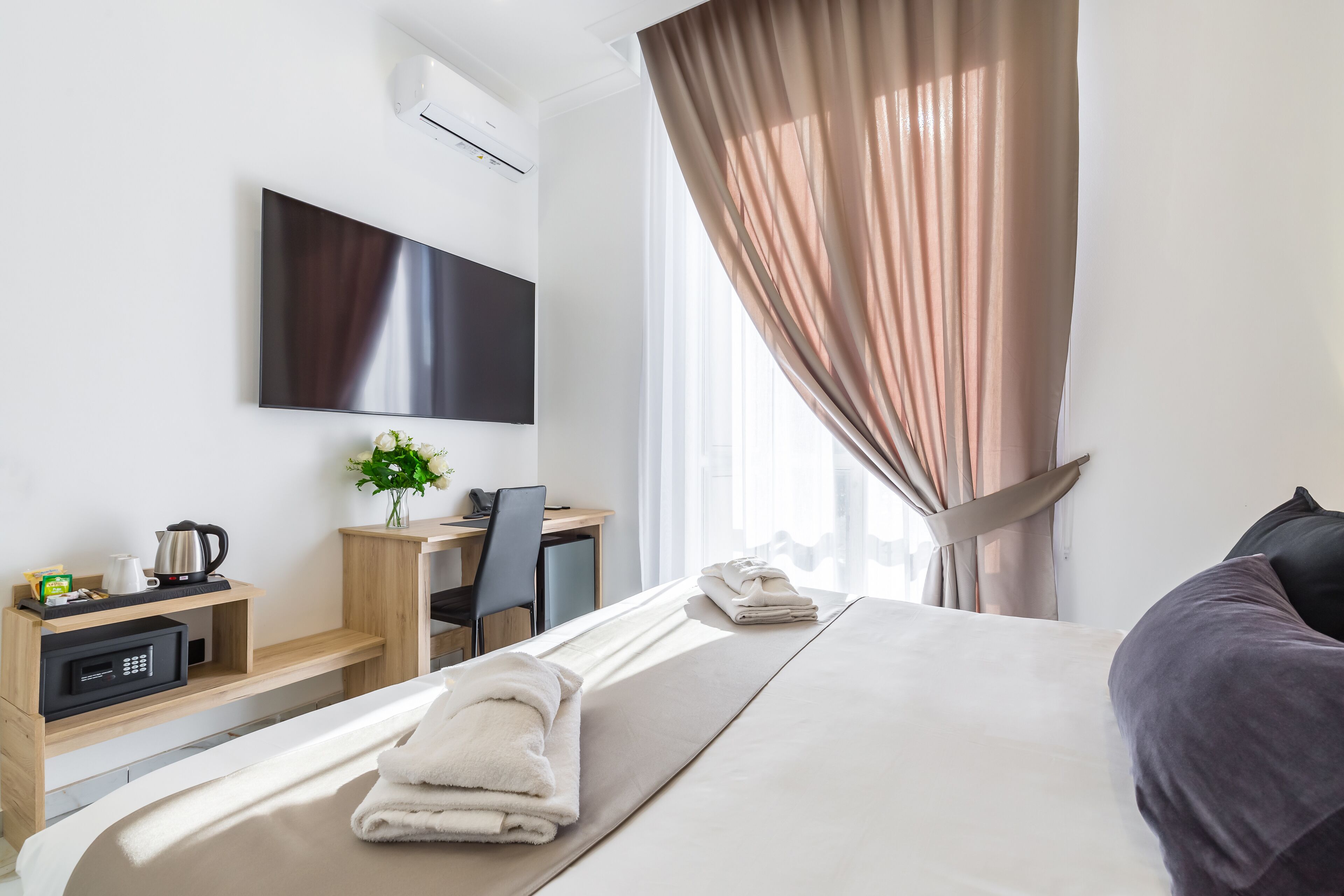 Minibar, una cassaforte in camera, tende oscuranti, insonorizzazione