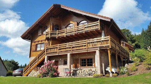 Groot 4*- chalet in Grand Valtin nabij Gérardmer 7 slaapkamers-4 badkamers,4 WC