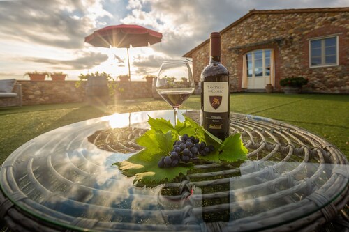 Il Cavaliere - tuscan farmhouse with pool on the wine road of Montecarlo-Lucca