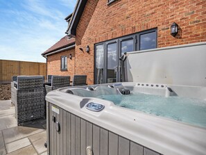 Baignoire à remous extérieure